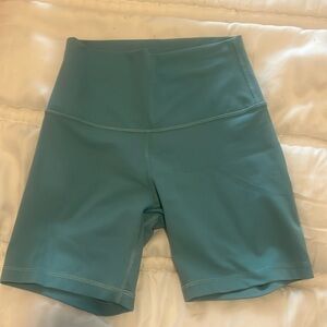 Lululemon 6” Align Short Tidal Teal Size 4